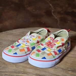VANS x Haribo Toddlers Authentic Elastic Lace Goldbears Sneakers Size 7